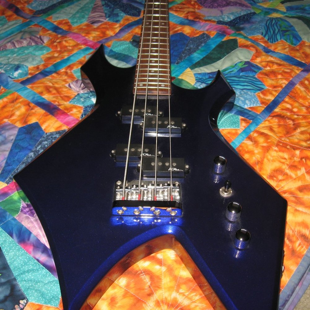 b.C. Rich Warlock bass guitar